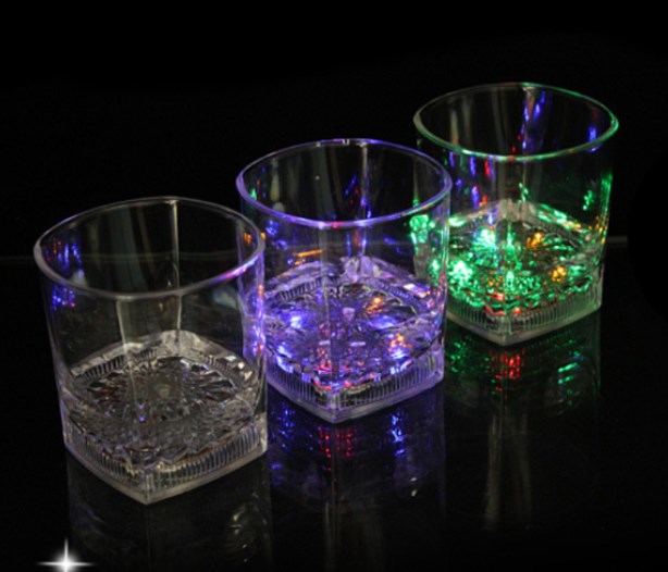 LED Colorful Luminous Beer Cups For House Parties Birthdays Weddings