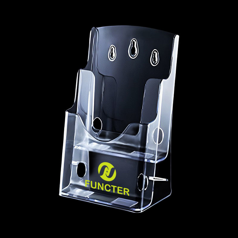 A6 Two-Tier Acrylic Brochure Holder