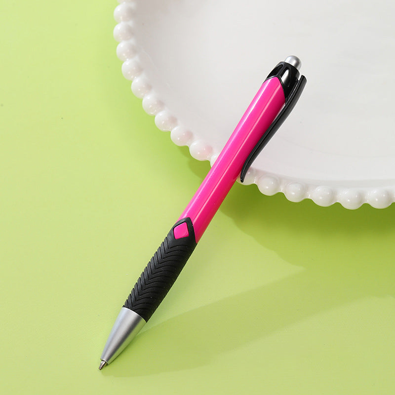 Ballpoint Pen W/ Rubber Grip/Clip