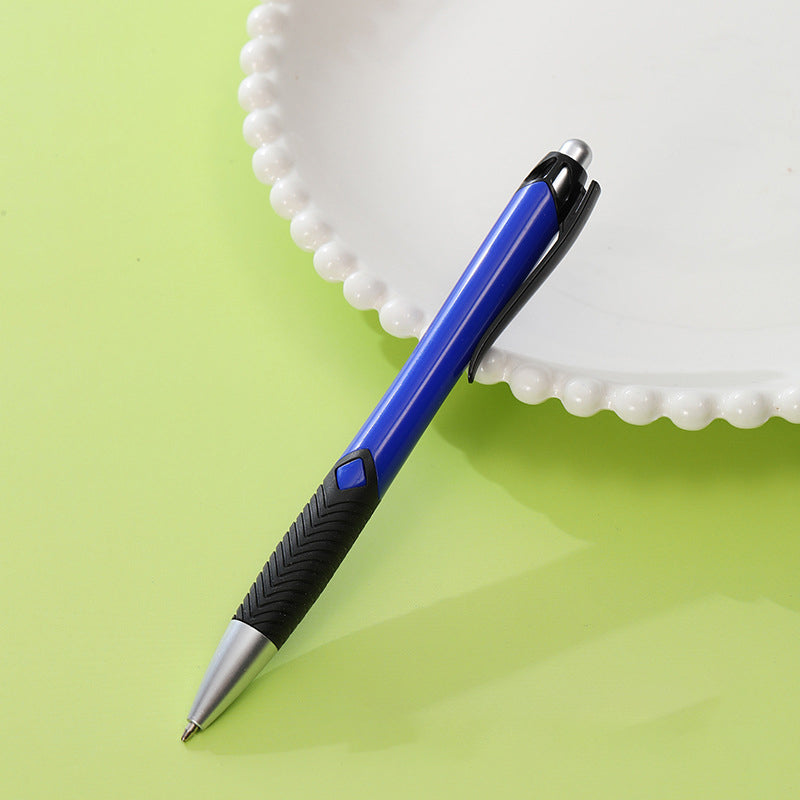 Ballpoint Pen W/ Rubber Grip/Clip