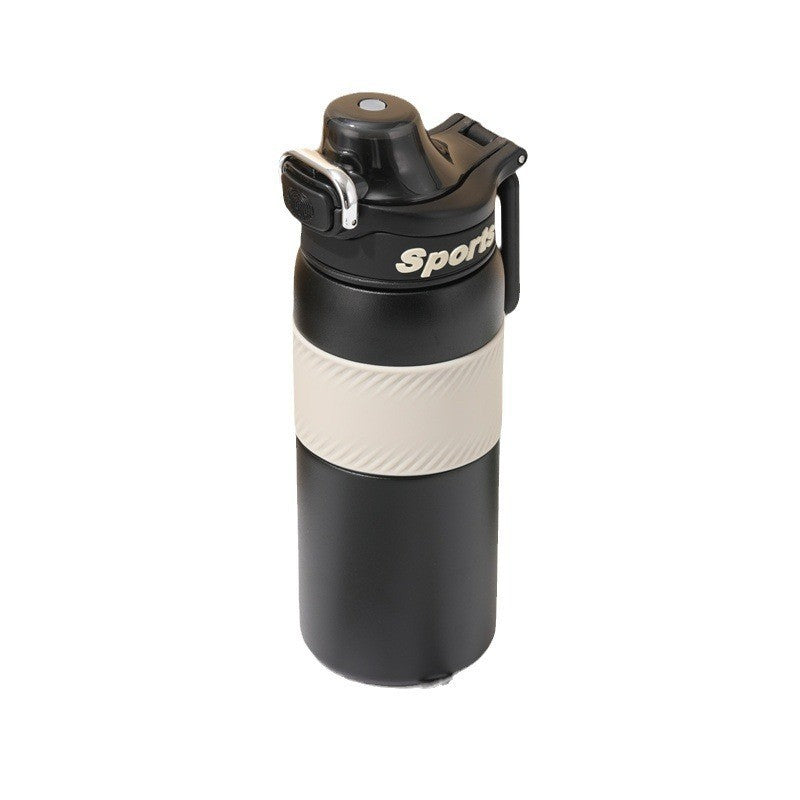 Large Capacity Smart Press Insulated Stainless Steel Water Bottle 25 oz.
