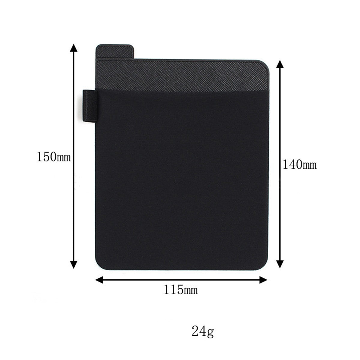 Stretch Lycra Laptop Pouch Mouse Bag Tablet Stick-On Card Pocket