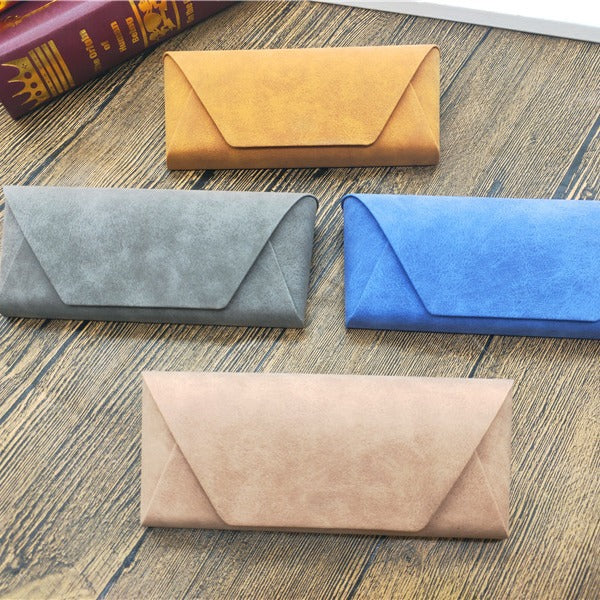 PU Leather Glasses Case Hard Shell Anti Scratch