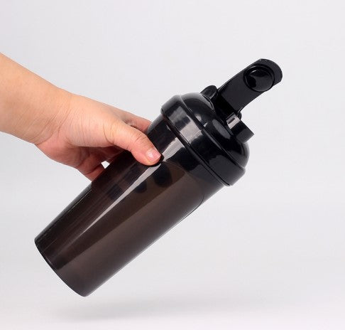 Protein Shaker Bottle W/ Measurement Scale, Leakproof Fitness Mixing Cup 23 oz.