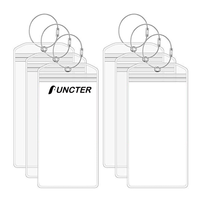 Transparent PVC Luggage Tag