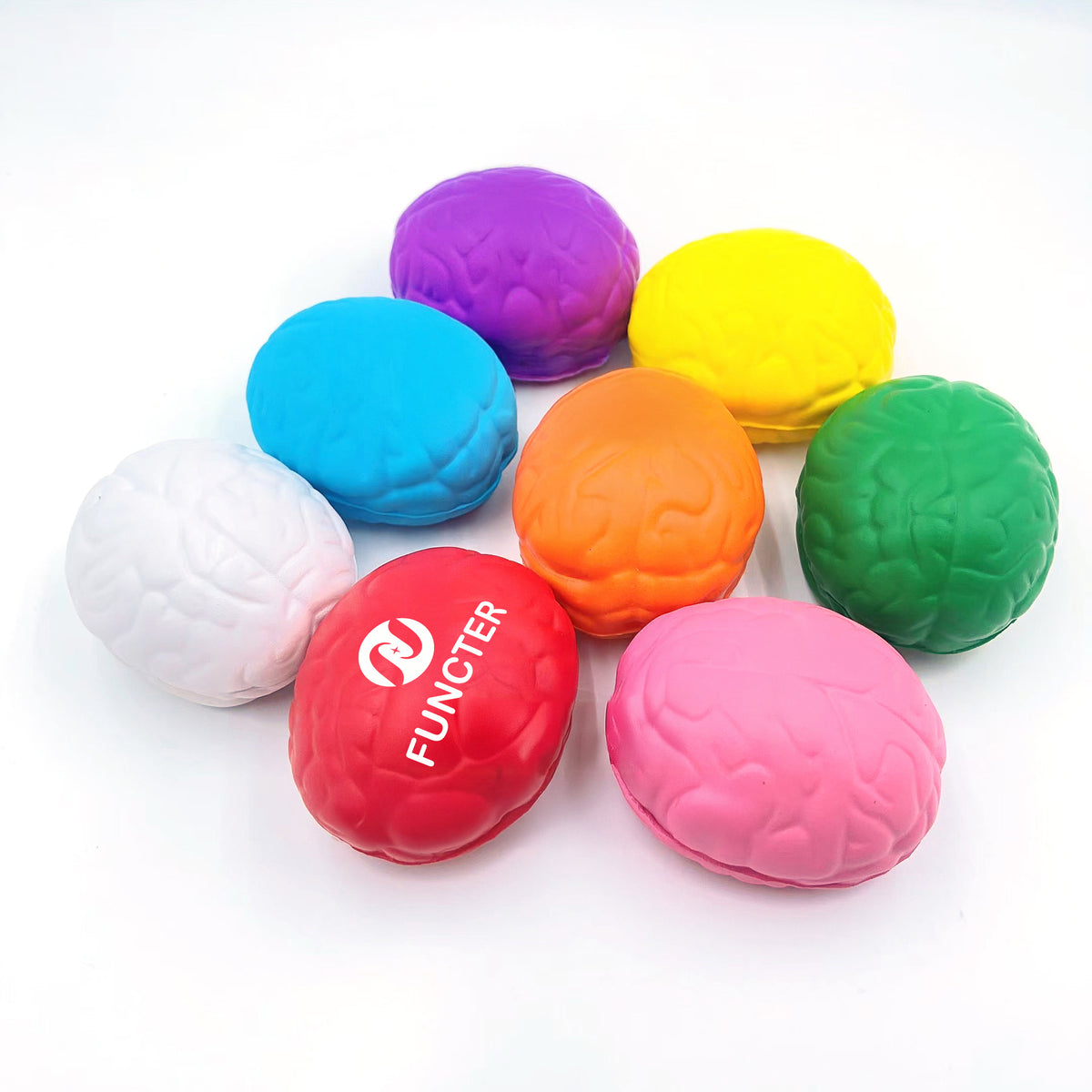 PU Simulated Brain Stress Reliever Foam Toy