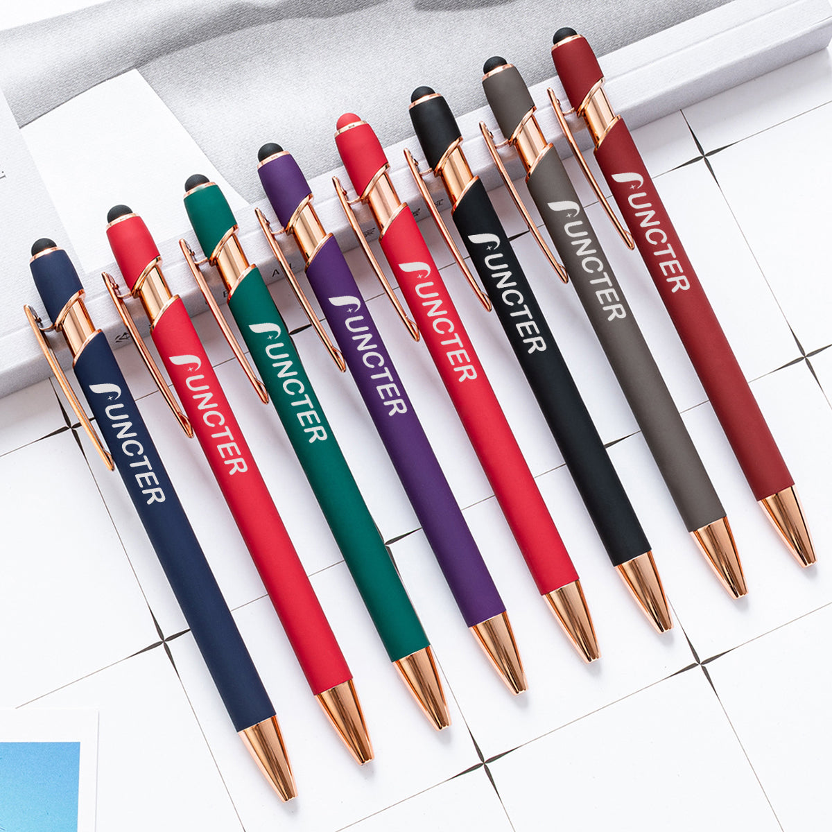 Ellipse Softy Rose Gold Metallic Pen