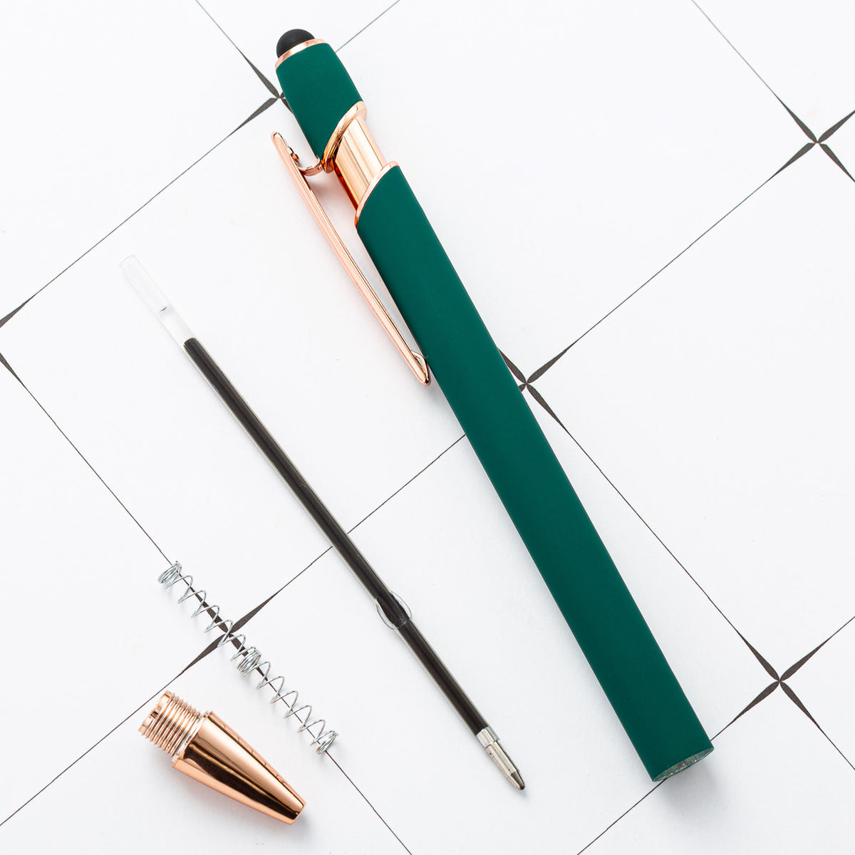 Ellipse Softy Rose Gold Metallic Pen