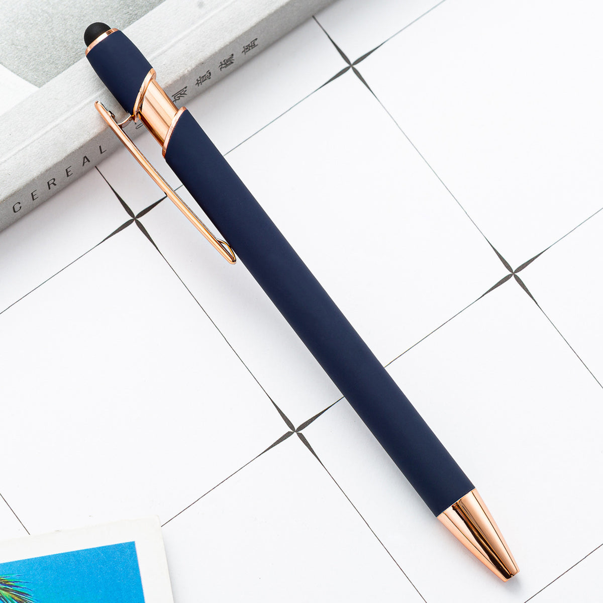 Ellipse Softy Rose Gold Metallic Pen