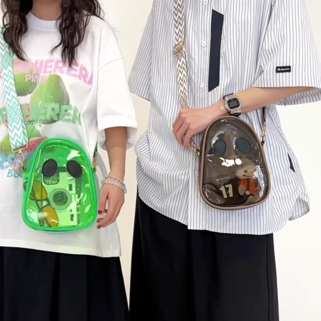 Candy Children Seaside PVC Crossbody Bag