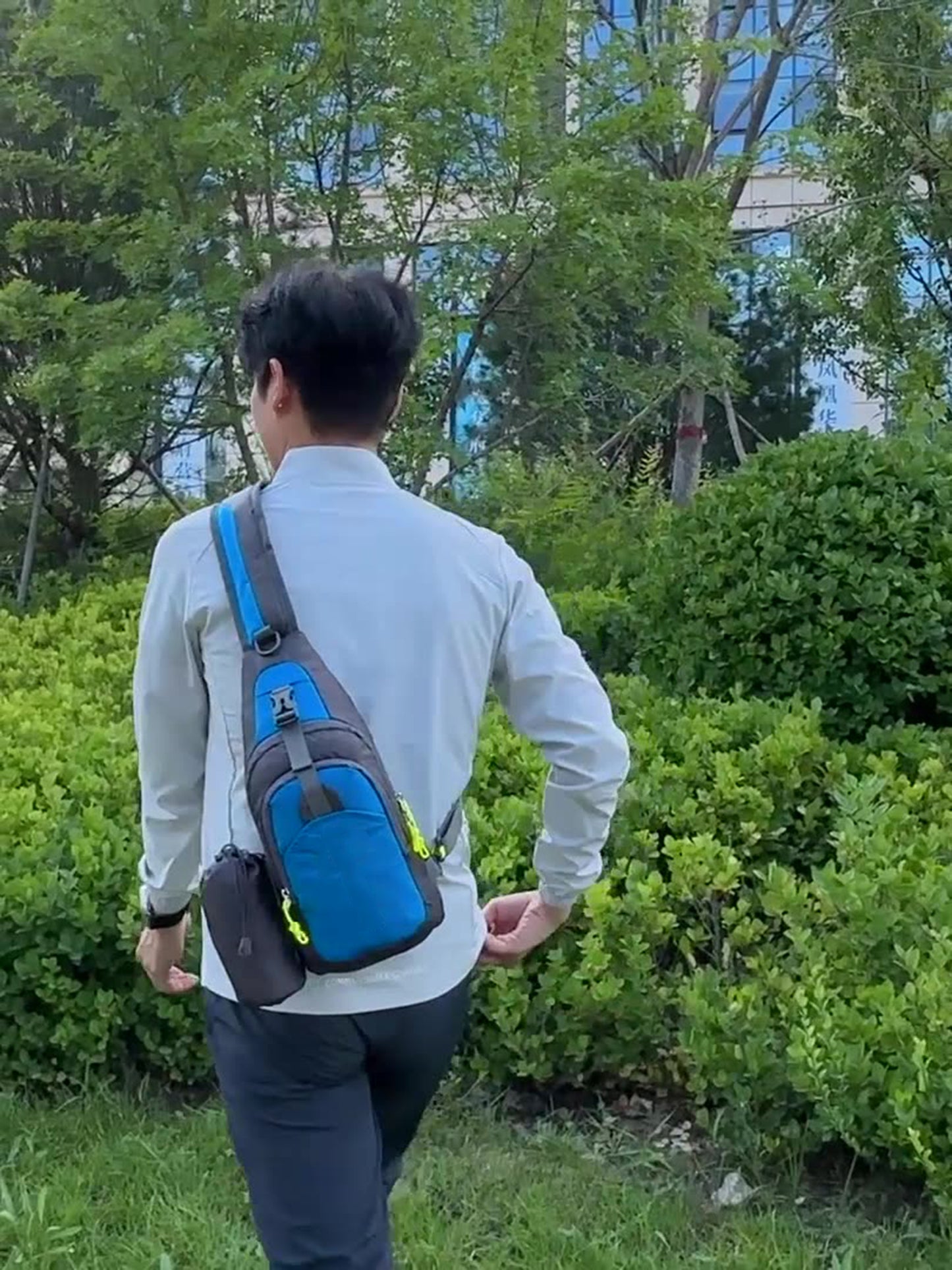 Sport Crossbody Sling Bag Backpack Chest Bag Daypack