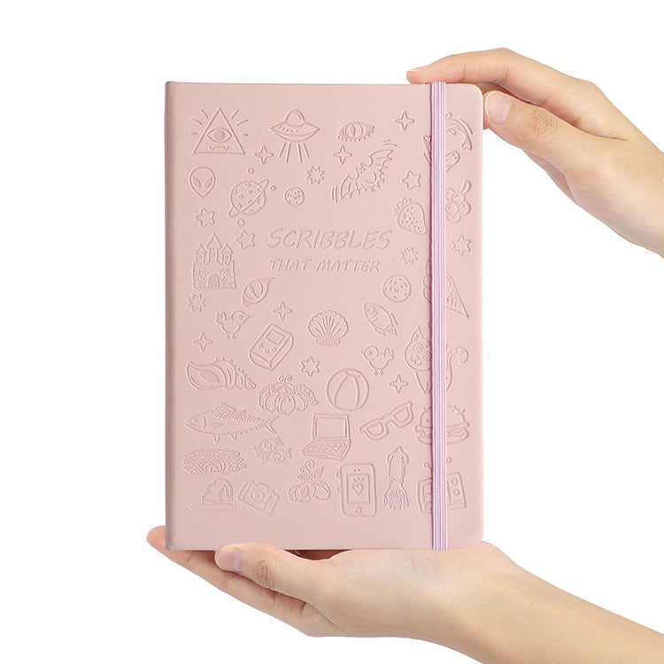 Customizable A5 PU Vegan Leather Waterproof Notebook