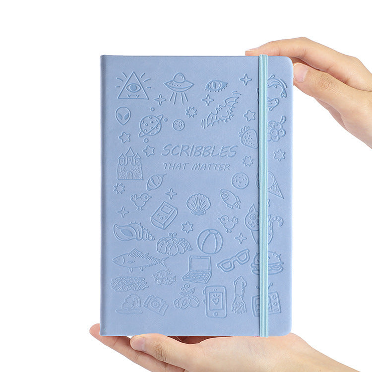 Customizable A5 PU Vegan Leather Waterproof Notebook