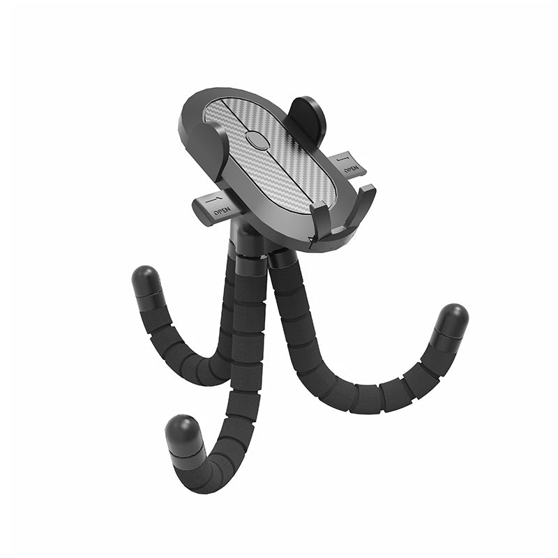 Flexible Stroller Phone Holder Tripod 360 Degree Rotatable Cell Phone Mount For Shopping Cart