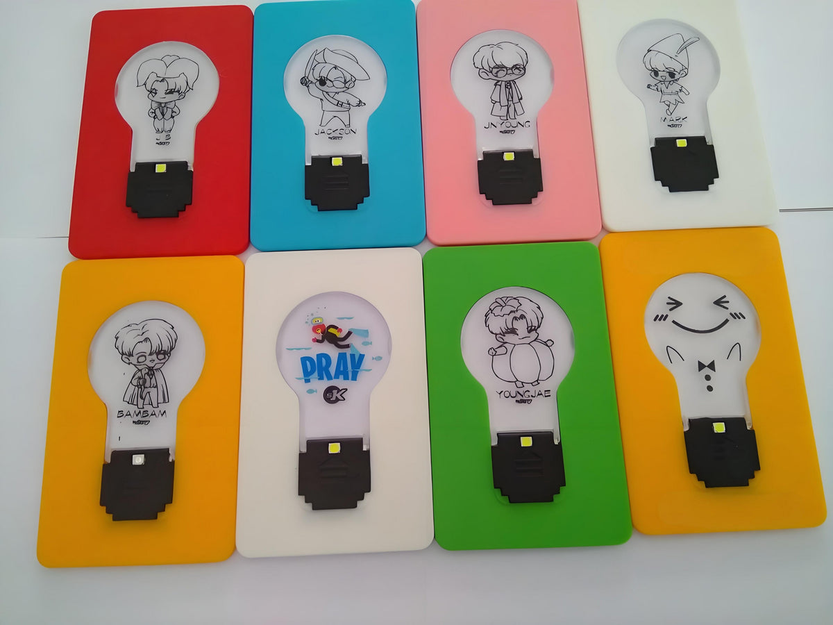 Foldable Credit Card Size LED Lamp