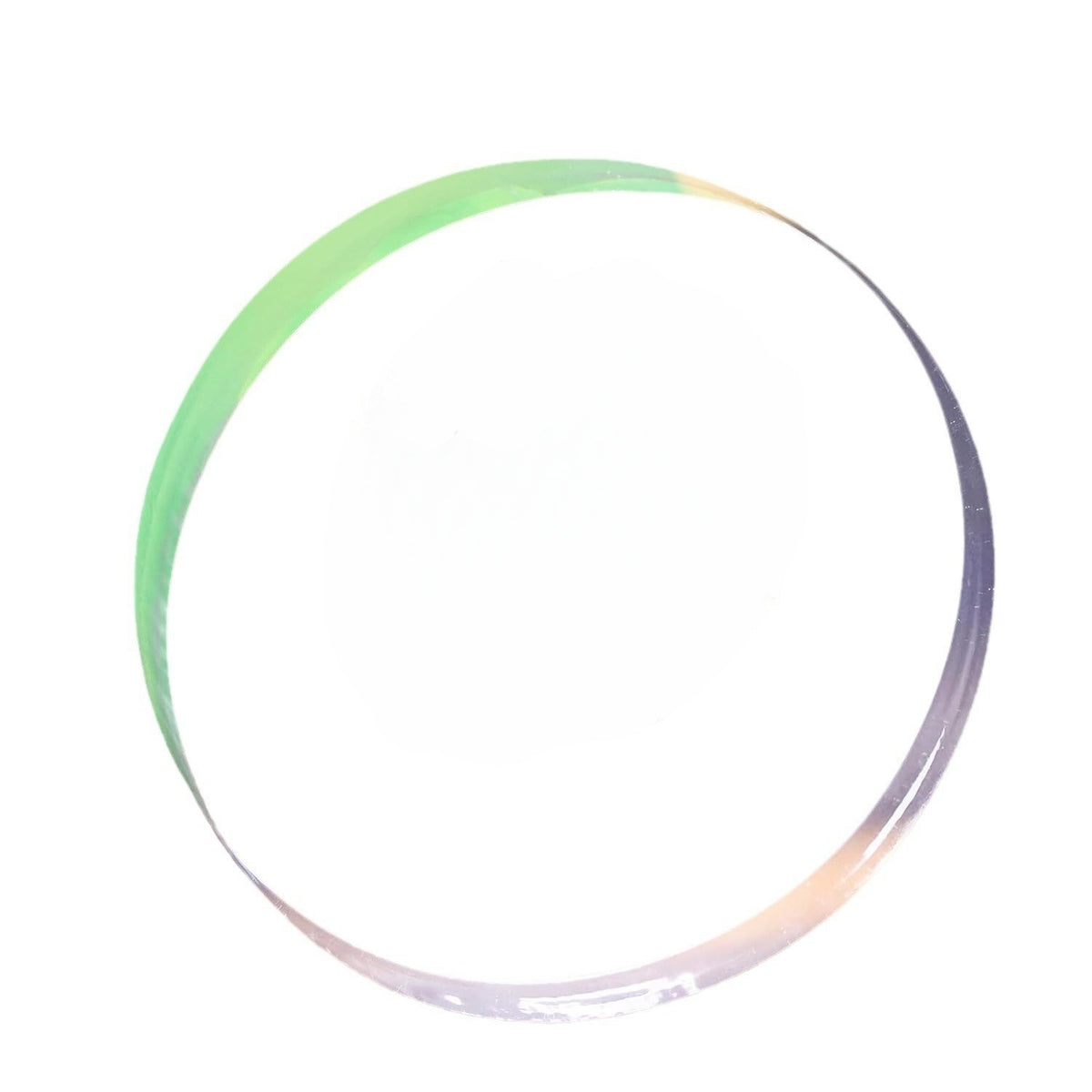 Custom Round Shape Acrylic Box Sign 2.7"