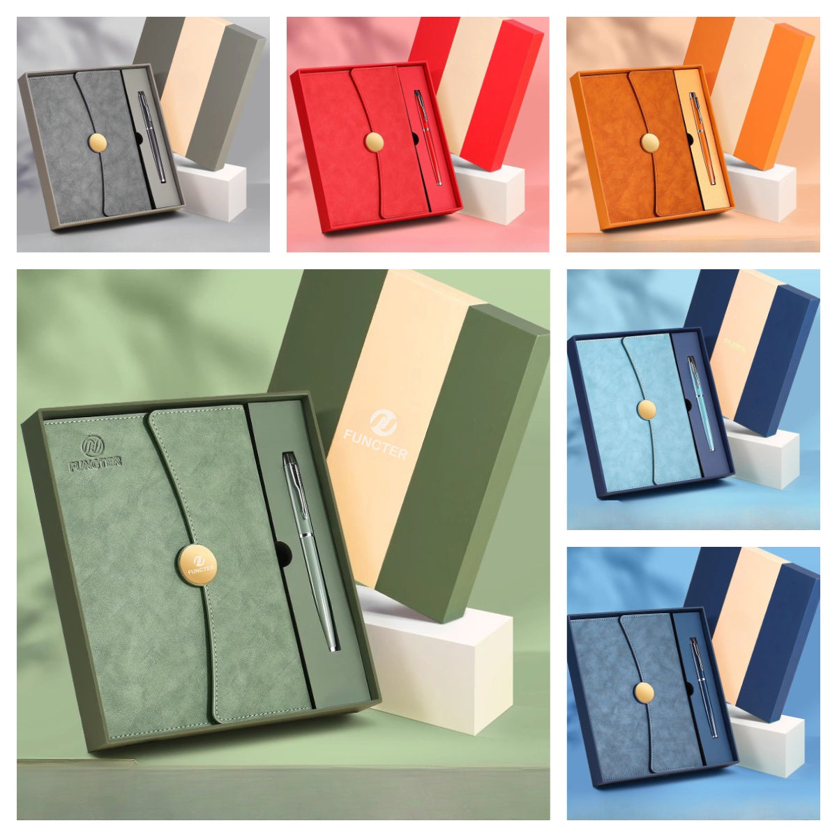 Custom Logo Premium A5 Notebook Gift Box Corporate Promotional Gift