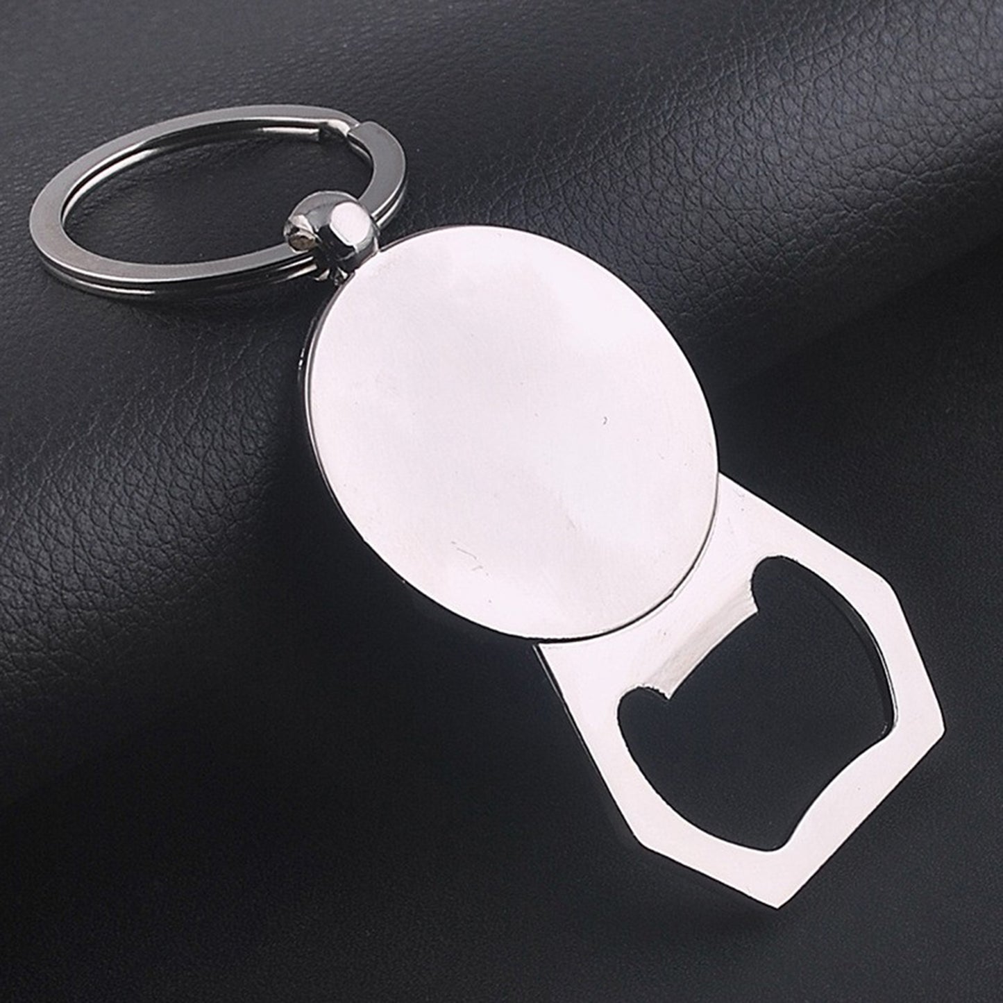 Portable Perpetual Calendar Beer Bottle Opener Metal Keychain