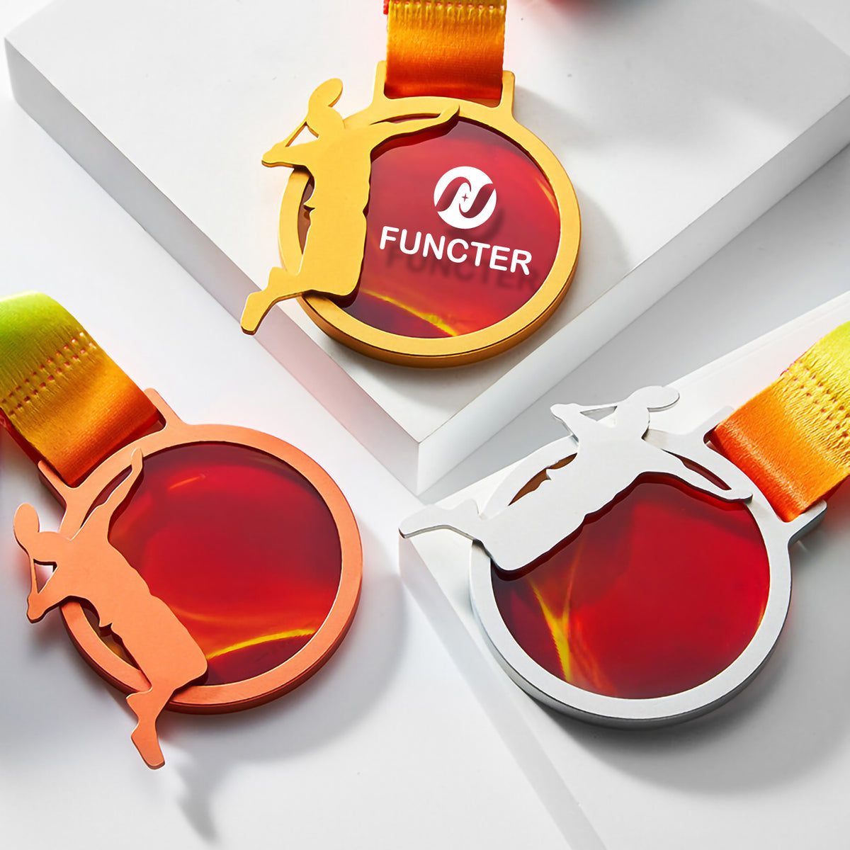 Creative Medal For Badminton Events