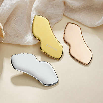 Wavy Shaped Stainless Steel Gua Sha Tools