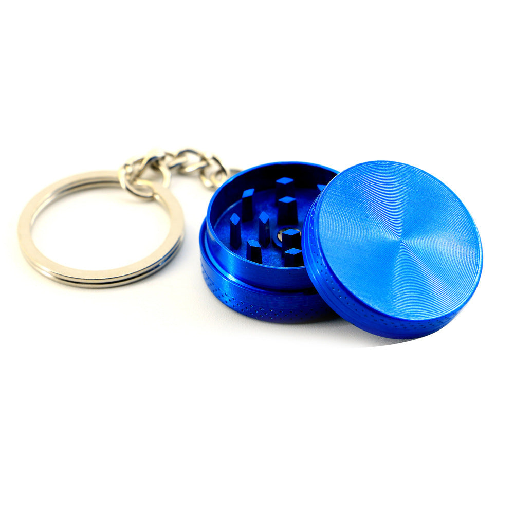 Mini Zinc Alloy Cigarette Crushing Device W/ Keychain