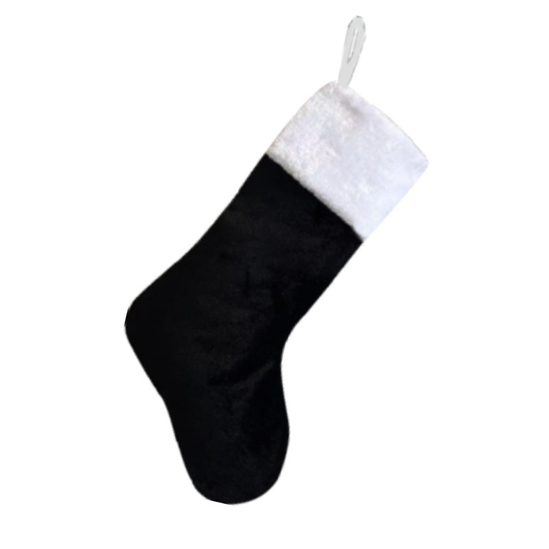 Christmas Socks Knitting Red Snowflake Christmas Decoration for Home Gift Xmas