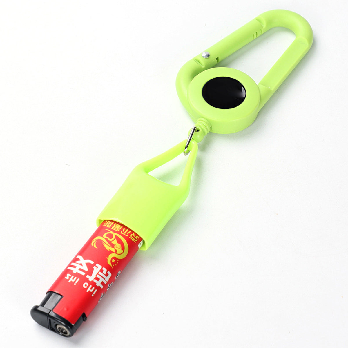 Retractable Lighter Holder Pull Leash Case Sleeve Cover