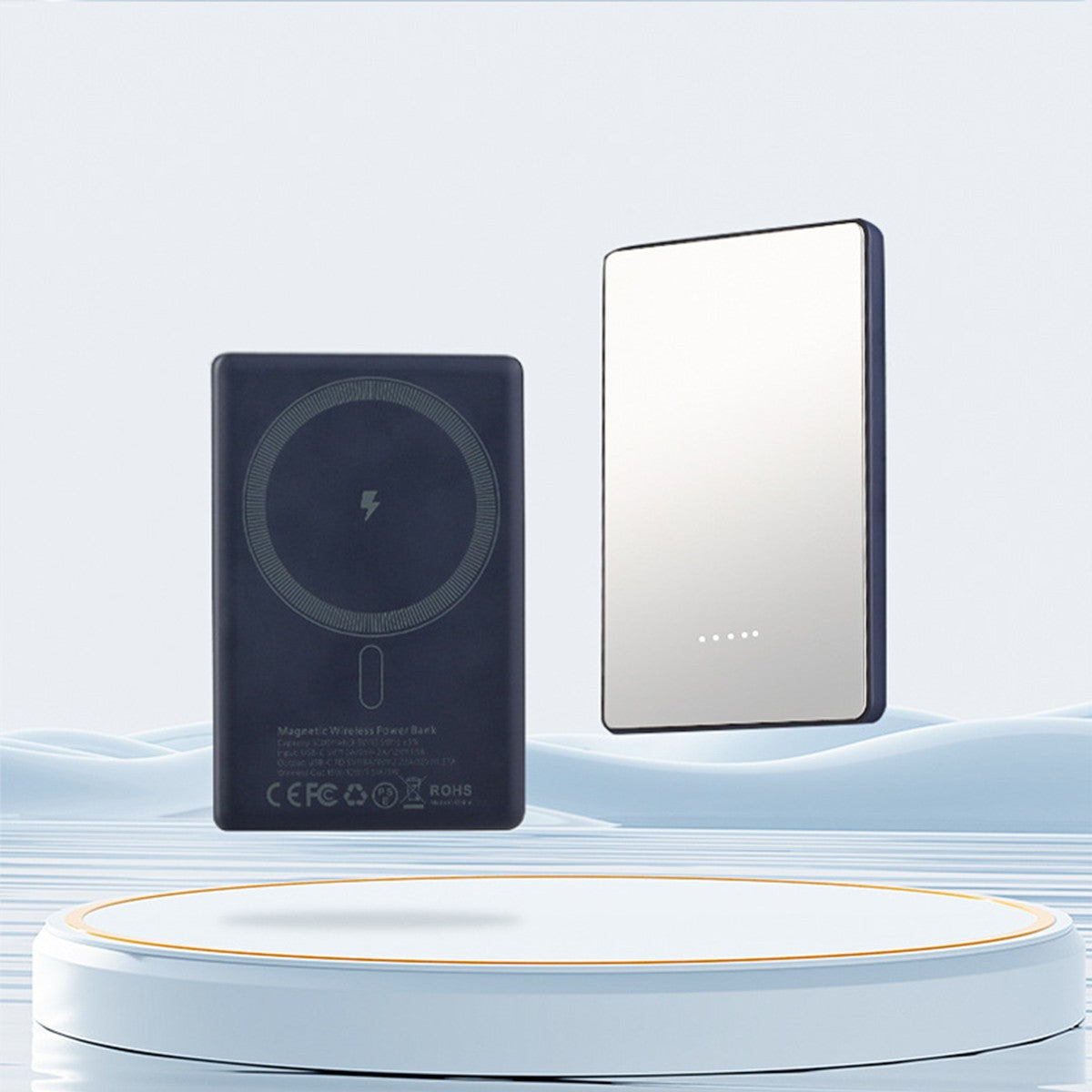5000mAh Ultra Thin Magnetic Wireless Power Bank 20W Fast Charging Power Bank #2