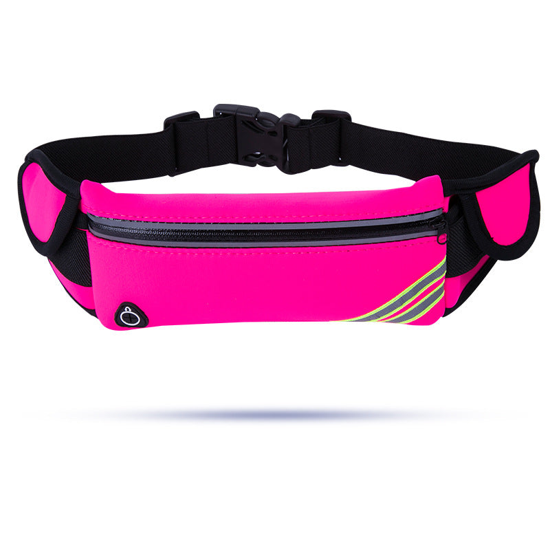 Running Belt Waist Pack w/Reflective Strips for Cell Phone