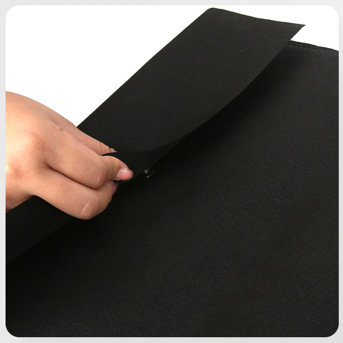 7.8 x 11.7" Non Woven Bag Hidden Buckle Packaging Bag
