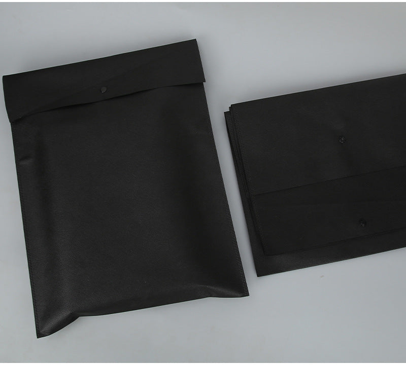 7.8 x 11.7" Non Woven Bag Hidden Buckle Packaging Bag