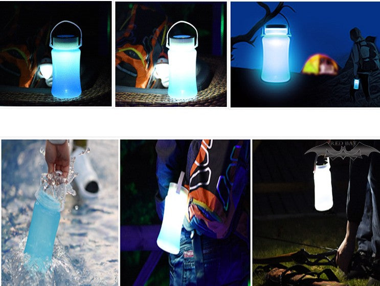 Foldable Waterproof Lamp W/ Hook