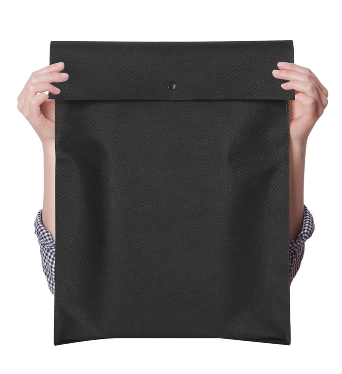 9.85x 13.79" Non Woven Bag Hidden Buckle Packaging Bag