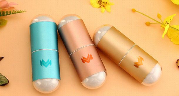 Capsule Shaped Hand Warmer/Power Bank 5000 mAh