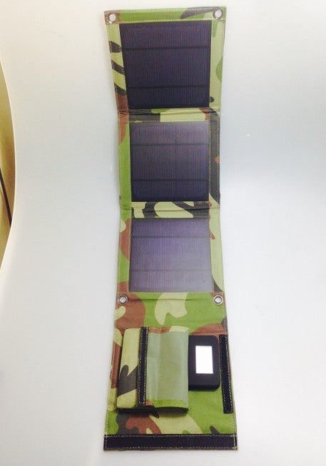 Fashion Foldable Solar Power Bank 5000 mAh(Solar Power 7W)