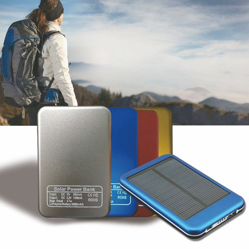 Outdoor Solar Power Bank 5000 mAh