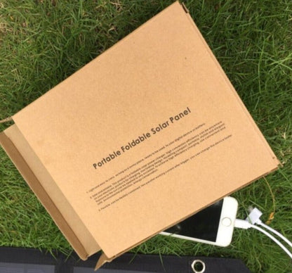 Fashion Foldable Solar Power Bank 5000 mAh(Solar Power 7W)