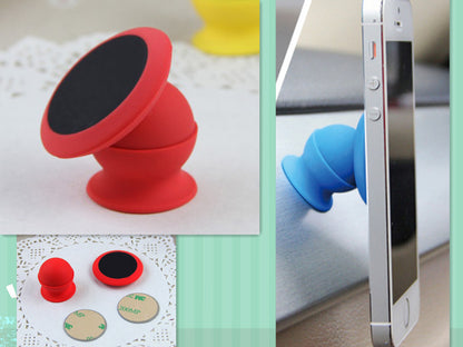 Night Light Automotive Silicone Magnet Sucker Phone Stand/Phone Holder