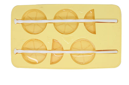 Lemon Shaped Silicone Ice Tray