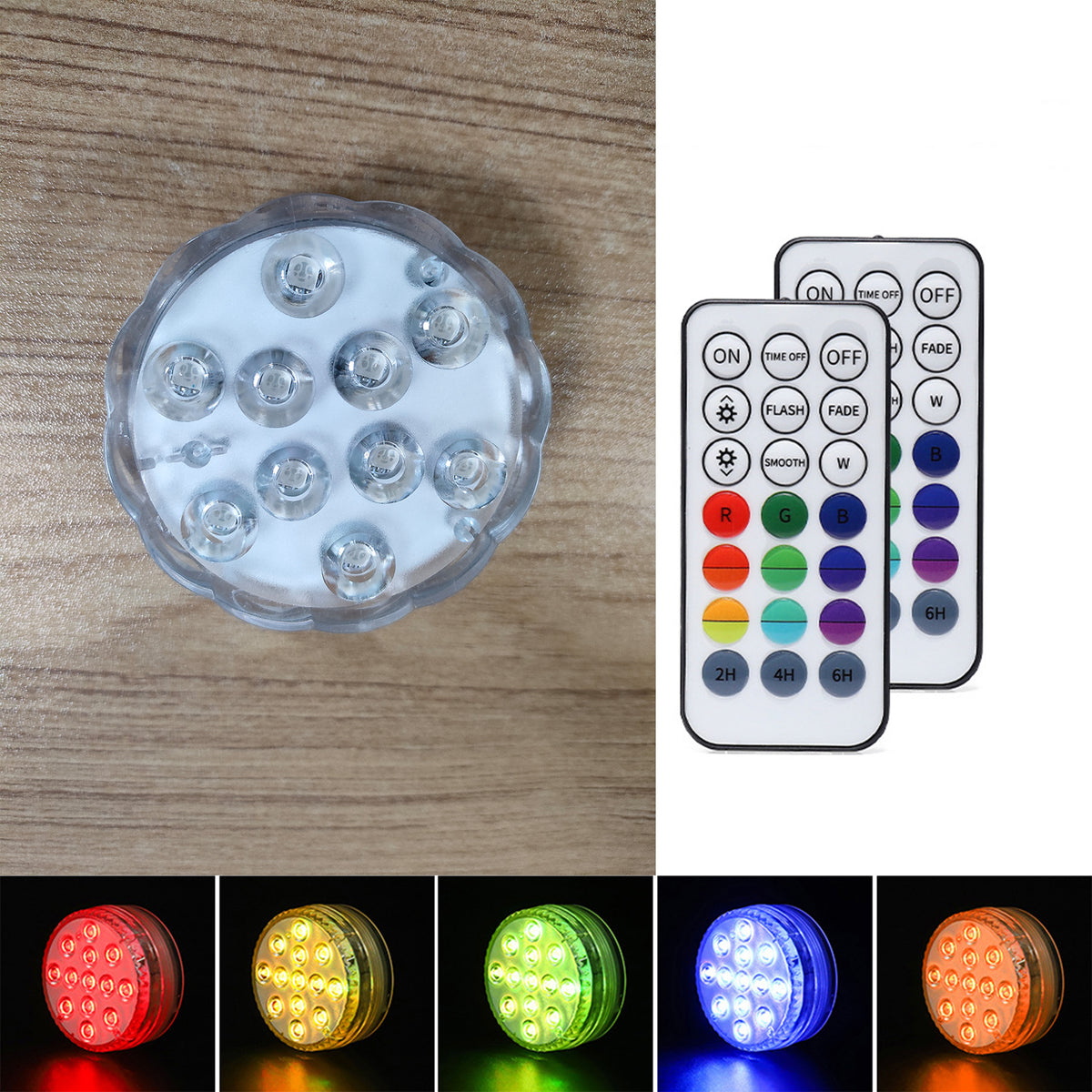 LED Submersible Candle 10 Lights