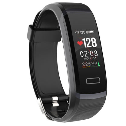Smart Fitness Bracelet w/Real-Time Heart Rate Monitor