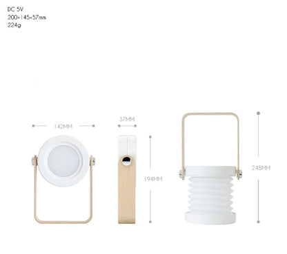 3D Lantern Small Night Lamp USB Outdoor Portable Lamp
