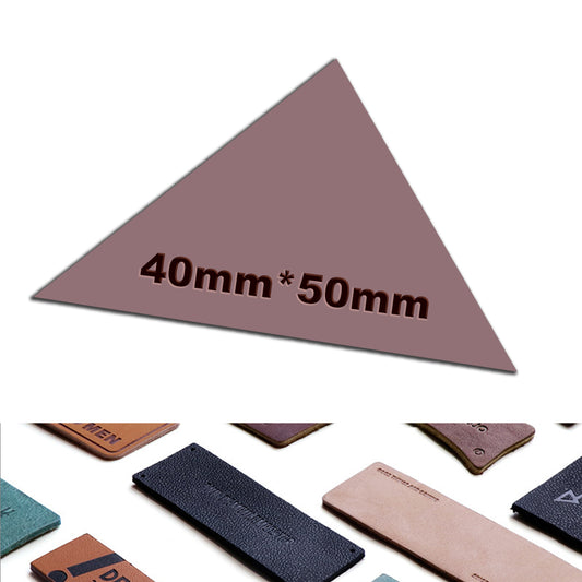40 x 50 mm Leatherette Patch Faux Leather Patch Cloth Mark