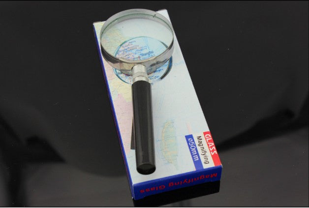 3 Times Plastic Handle Magnifier