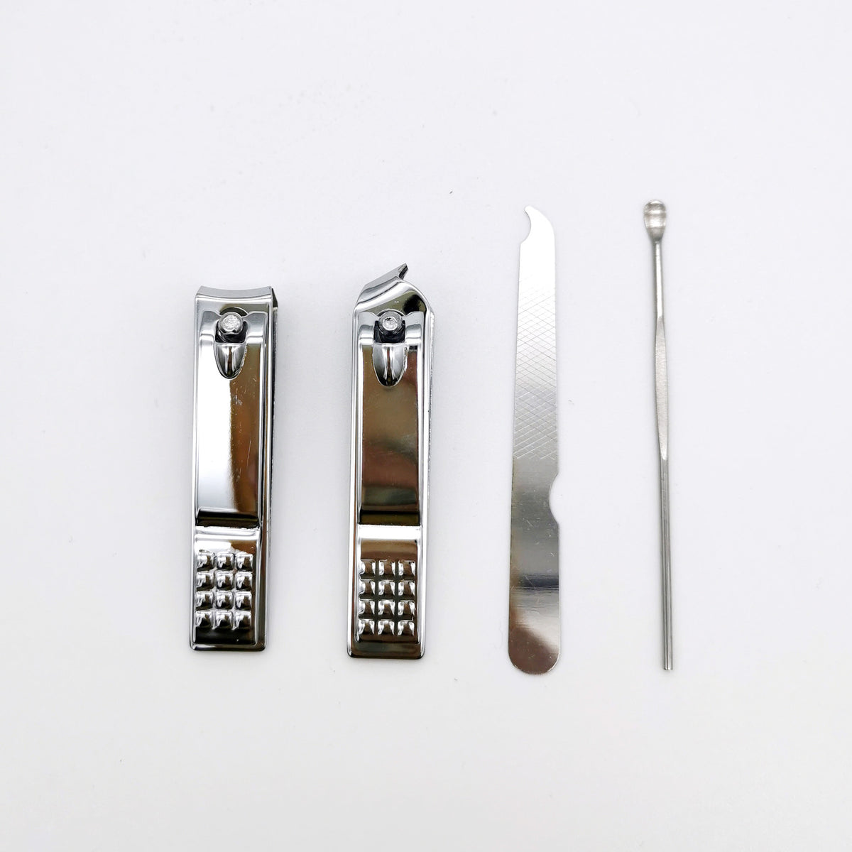 Spot Handle Clippers 4 Pieces Manicure Set W/ PU Case