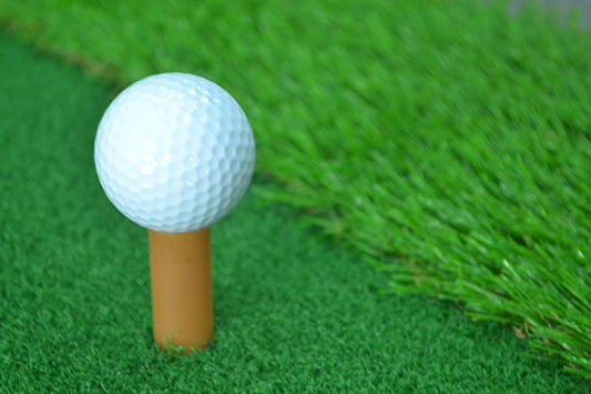 White Double-layer Training Golf Ball 336 Honeycombs