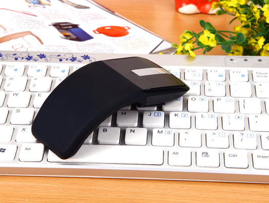 Ultra Thin Foldable 2.4G Wireless Mouse Foldable Computer Mouse