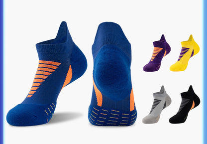 Athletic Socks Low Cut Cushion Running Socks Breathable Comfortable for Sports