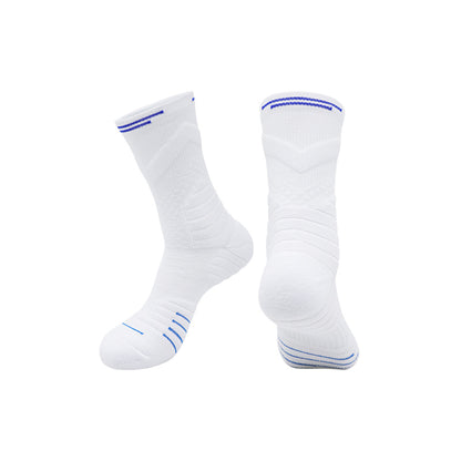 Men Basketball Socks Mid-calf Length Sport Socks