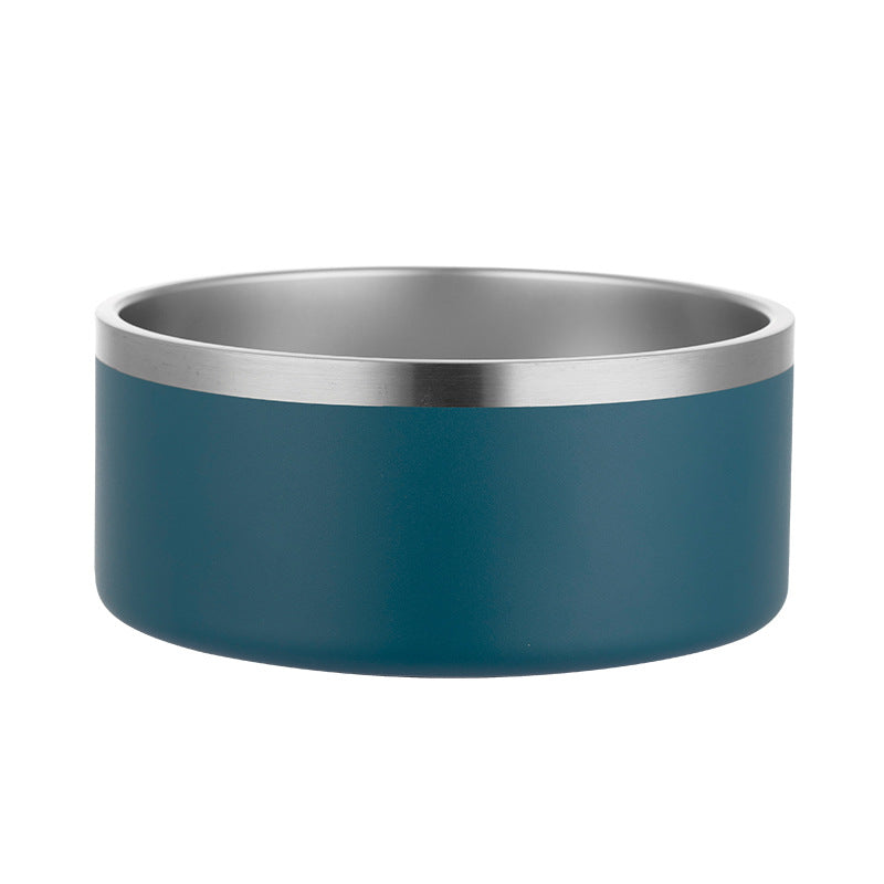 304 Stainless Steel Double Wall 64 OZ Big Dog Bowl